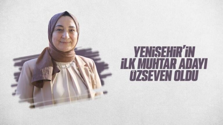 Yenişehir’in ilk muhtar adayı Özseven oldu