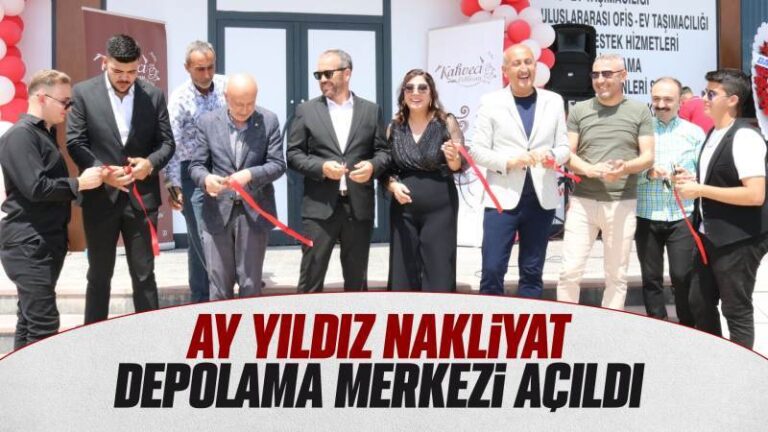 Ay Yıldız nakliyattan depolama merkezi