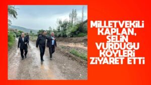 Milletvekili Kaplan, köylerde inceleme yaptı