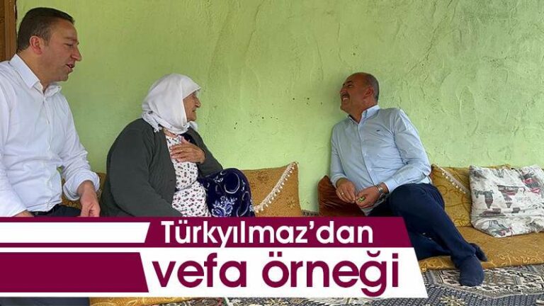 Türkyılmaz’dan vefa örneği