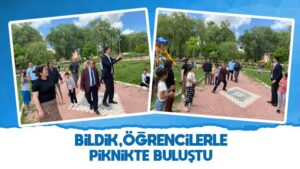 Bildik, öğrencilerle piknikte buluştu