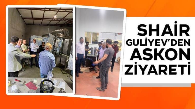 Shair Guliev’den ASKON ziyareti