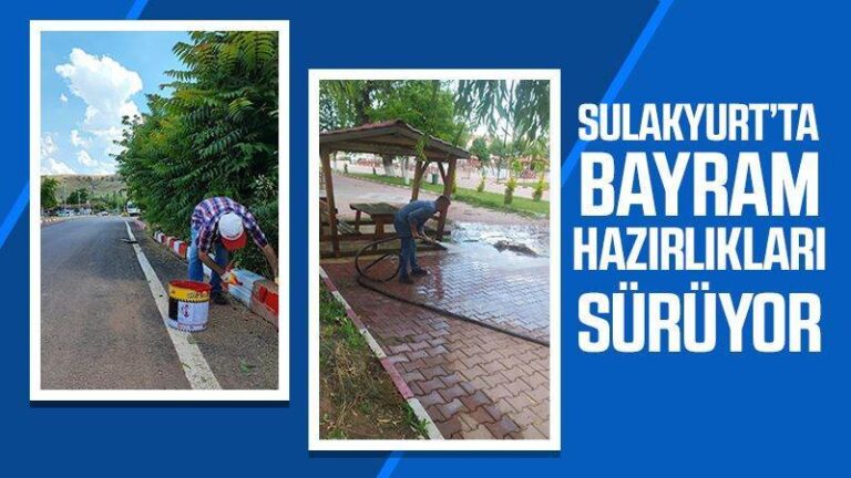 Sulakyurt’ta bayram hazırlıkları sürüyor