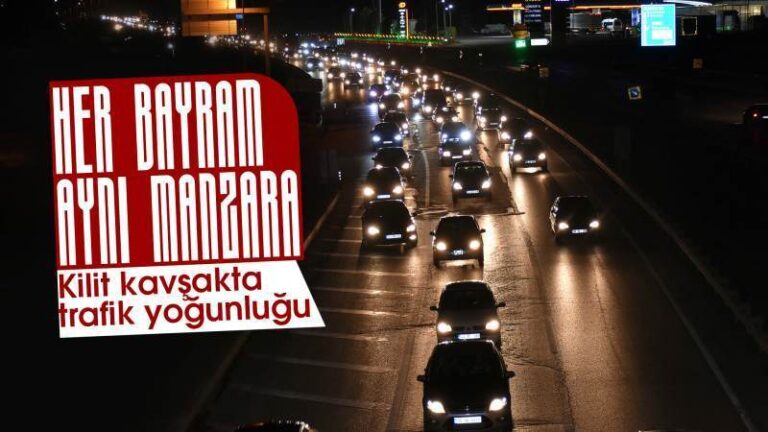 Kırıkkale’de bayram tatilinden dönüş yoğunluğu başladı