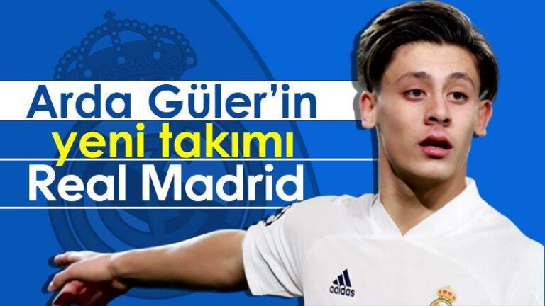 Arda Güler’in yeni takımı Real Madrid