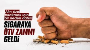 Sigaraya ÖTV zammı