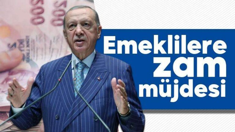 Emeklilere zam müjdesi 