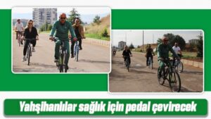 Yahşihanlılar sağlık için pedal çevirecek