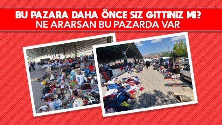 İkinci el eşya pazarı büyük ilgi görüyor 