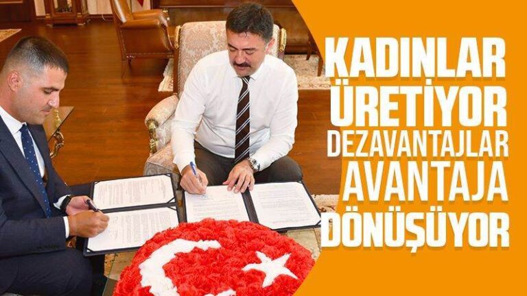 Kadınlar üretiyor dezavantajlar avantaja dönüşüyor