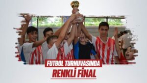 Futbol turnuvasında renkli final 