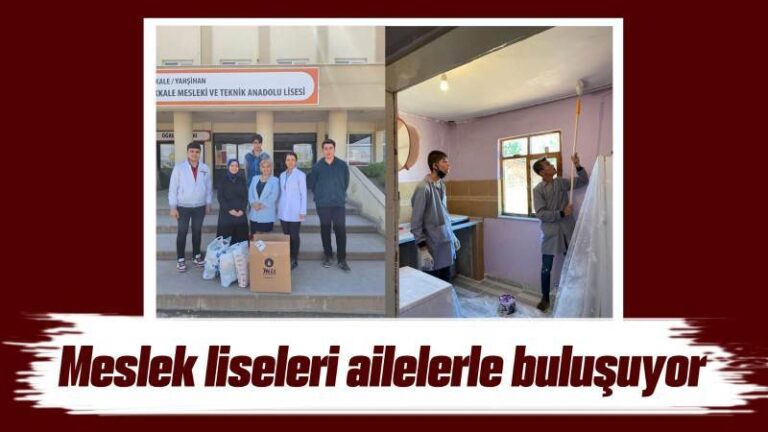 Meslek liseleri ailelerle buluşuyor