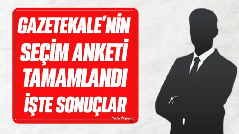 Gazetekale’nin seçim anketi sonuçlandı işte Kırıkkale’nin görmek istediği başkan adayı 