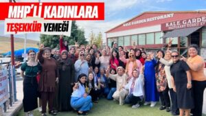 MHP’li kadınlara teşekkür yemeği 