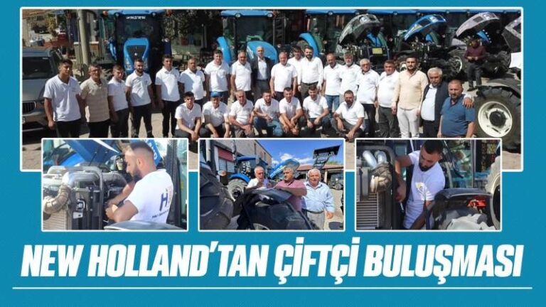 New Holland’tan çiftçi buluşması