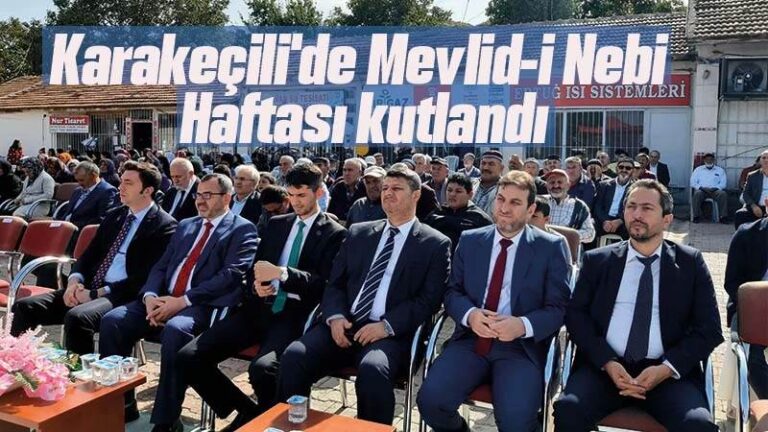 Mevlid-i Nebi Haftası kutlandı