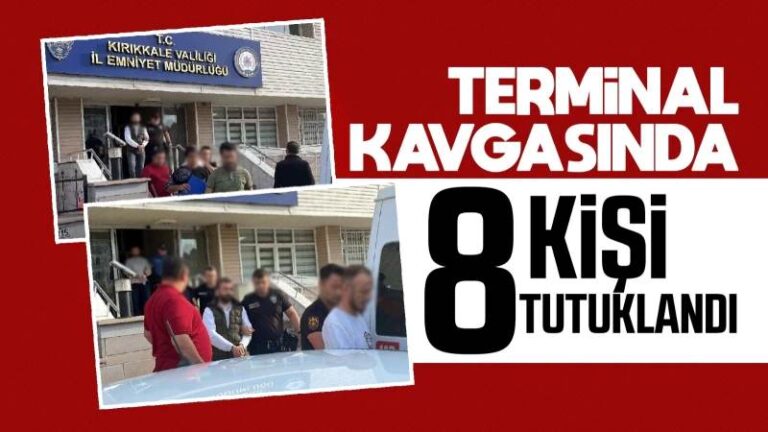 Otogardaki silahlı kavgayla ilgili 8 şüpheli tutuklandı