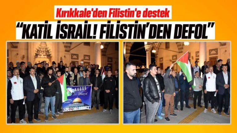  Filistin’e destek 
