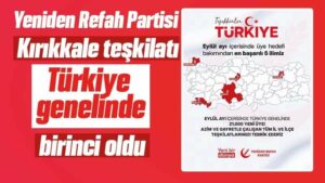 Kırıkkale’de Yeniden Refah Partisi birinci oldu 