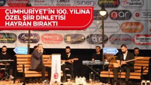 Kırıkkale’de şiir dinletisi hayran bıraktı 