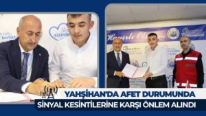 Yahşihan’da afet durumlarına karşı önemli protokol