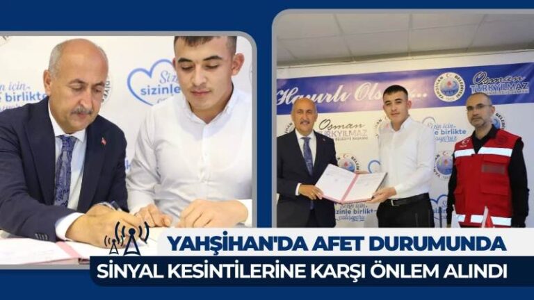 Yahşihan’da afet durumlarına karşı önemli protokol