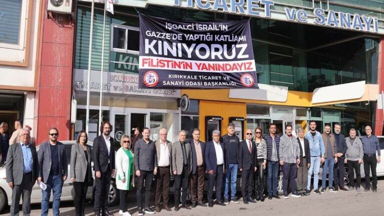 Ticaret ve Sanayi Odası’ndan İsrail’e tepki!