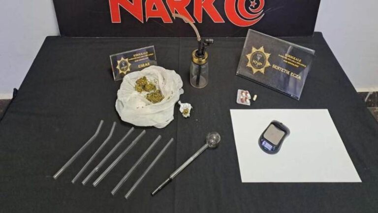 Kırıkkale’de uyuşturucu operasyonu