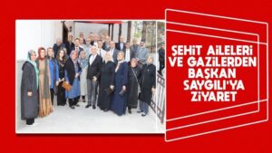 Şehit ve gazilerimiz vatanın kahramanlarıdır