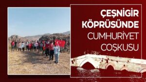 Ceşnigir Kanyonunda Cumhuriyet coşkusu