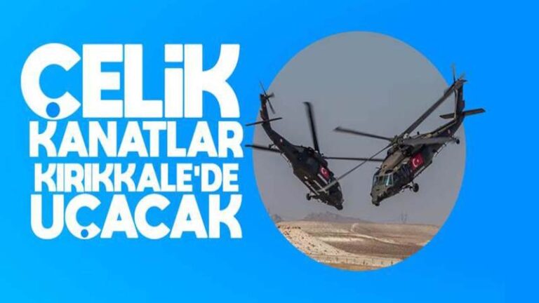 Kırıkkale’de çelik kanatlar gösteri yapacak