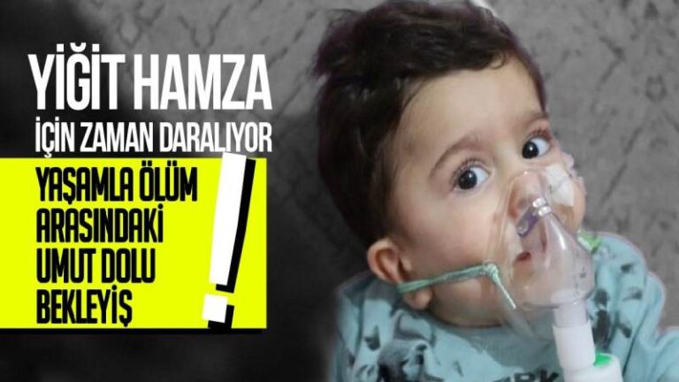 Kırıkkale’nin bebeği Yiğit Hamza destek bekliyor!