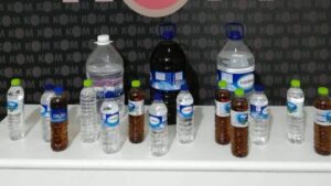 Kırıkkale’de 21,5 litre sahte içki ele geçirildi