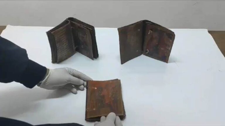 Kırıkkale’de bin yıllık el yazması İncil ele geçirildi