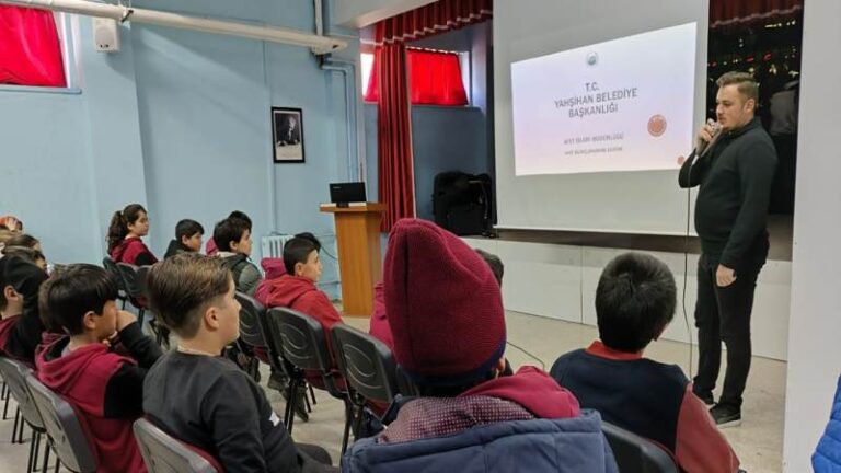 Yahşihan Belediyesi’nden “Afet” eğitimi