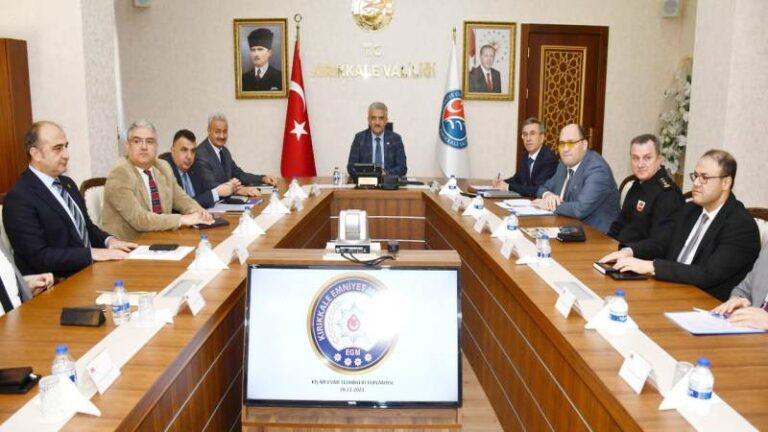 Kırıkkale’nin kış tedbirleri görüşüldü
