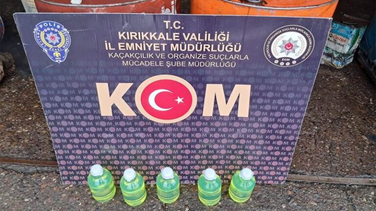 Kırıkkale Emniyet ekiplerinden kaçakçılara geçit yok!