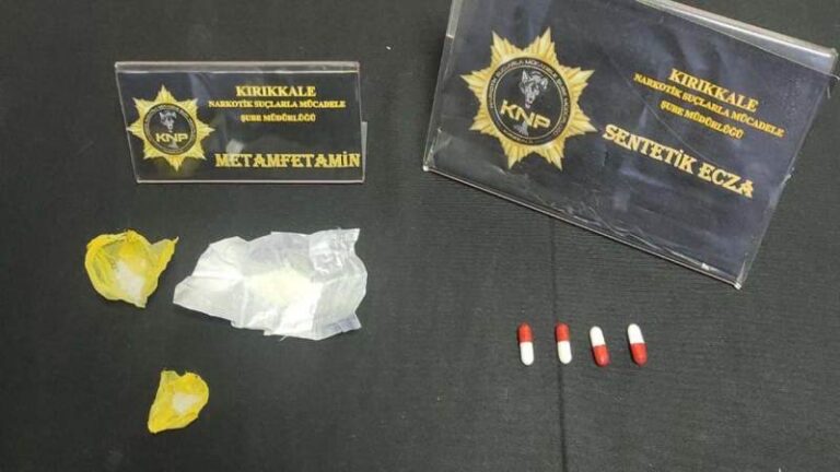 Kırıkkale’de uyuşturucu operasyonu