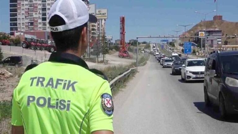 Kırıkkale’de 57 araç trafikten men edildi
