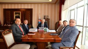 Yatırım çalışmaları değerlendirildi