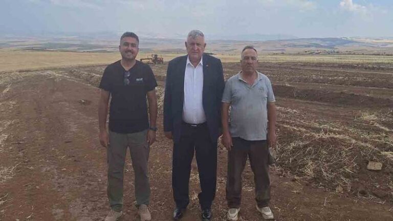 Çelebi’de çiftçilere büyük kolaylık