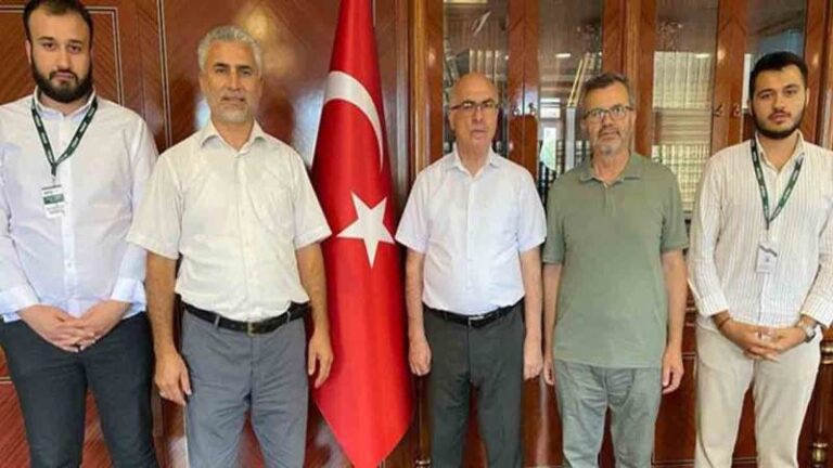 Yeşilay’dan İl Müftüsü Mustafa Topal’a ziyaret