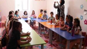 Kırıkkale’de yaz Kur’an Kursu öğrencileri kampta buluştu
