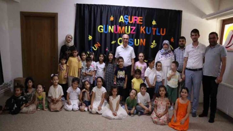 Yaz Kur’an Kursunda ‘aşure günü’ etkinliği