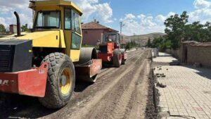 Yahşihan’da yol yenileme çalışmaları başladı!