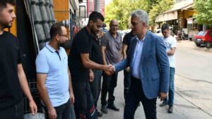 Vali Makas, sanayi esnafıyla buluştu