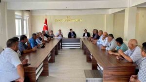 Çelebide muhtarlarla istişare toplantısı