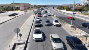 Kırıkkale’de 186 araç trafikten men edildi