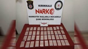 Kırıkkale’de 5 zehir taciri tutuklandı!