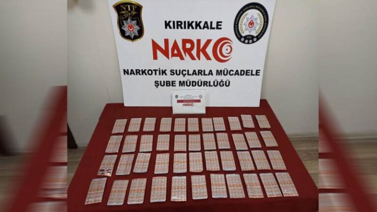 Kırıkkale’de 5 zehir taciri tutuklandı!
